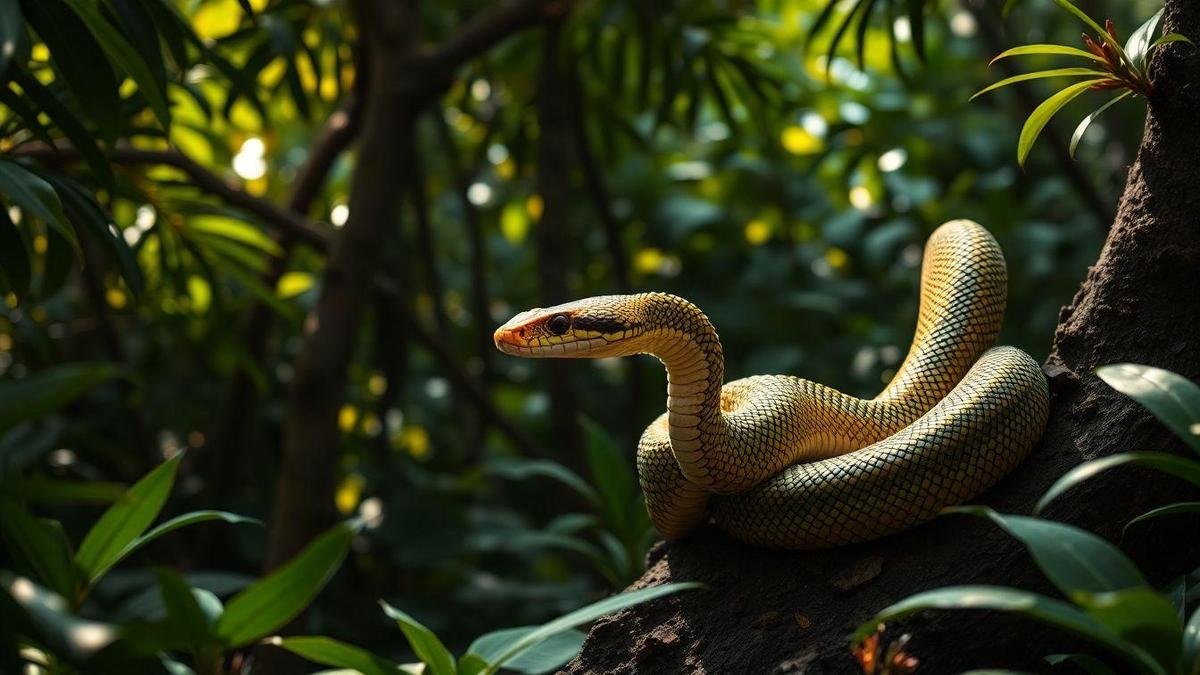 A Biologia da Cobra Real