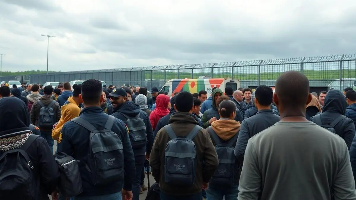 A Crise da Imigração nas Fronteiras A Crise da Imigração nas Fronteiras