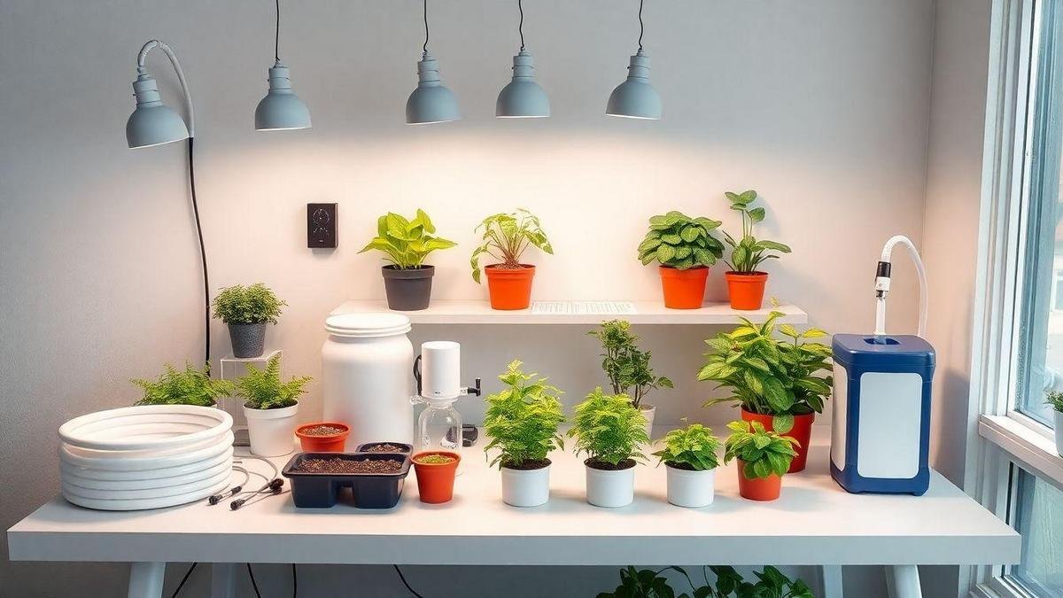 Acessórios e Equipamentos para Hidroponia