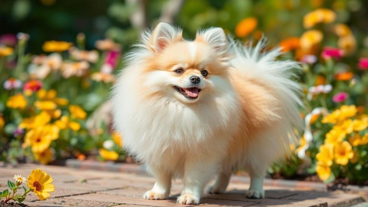 Características Físicas do Spitz-alemão-anão