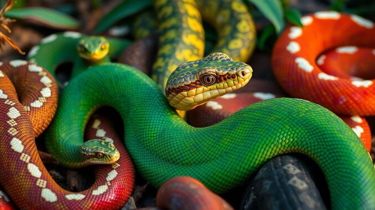 Comparação com Outras Serpentes