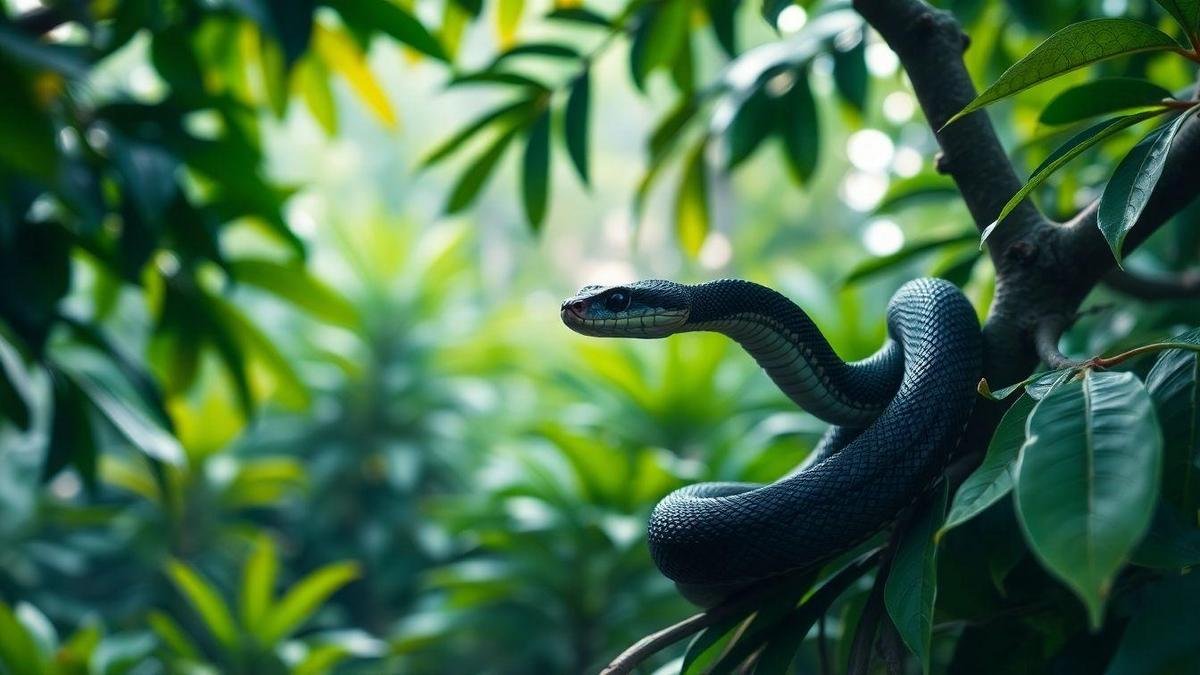 Conservação e Ameaças à Mamba-Negra