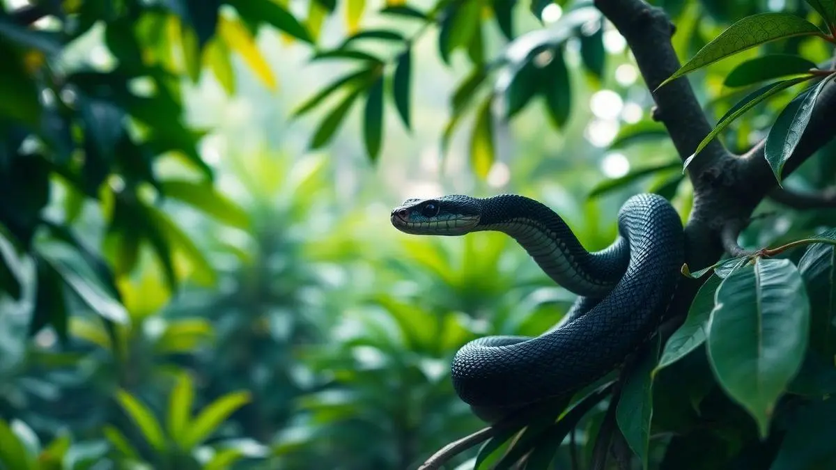 Conservação e Ameaças à Mamba-Negra Conservação e Ameaças à Mamba-Negra