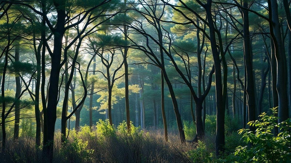 Habitat dos Esquilos Americanos