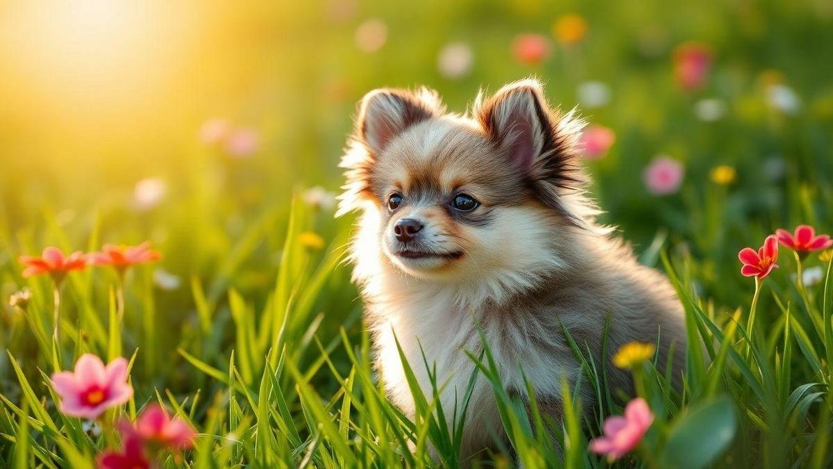 História da Raça Spitz-alemão-anão