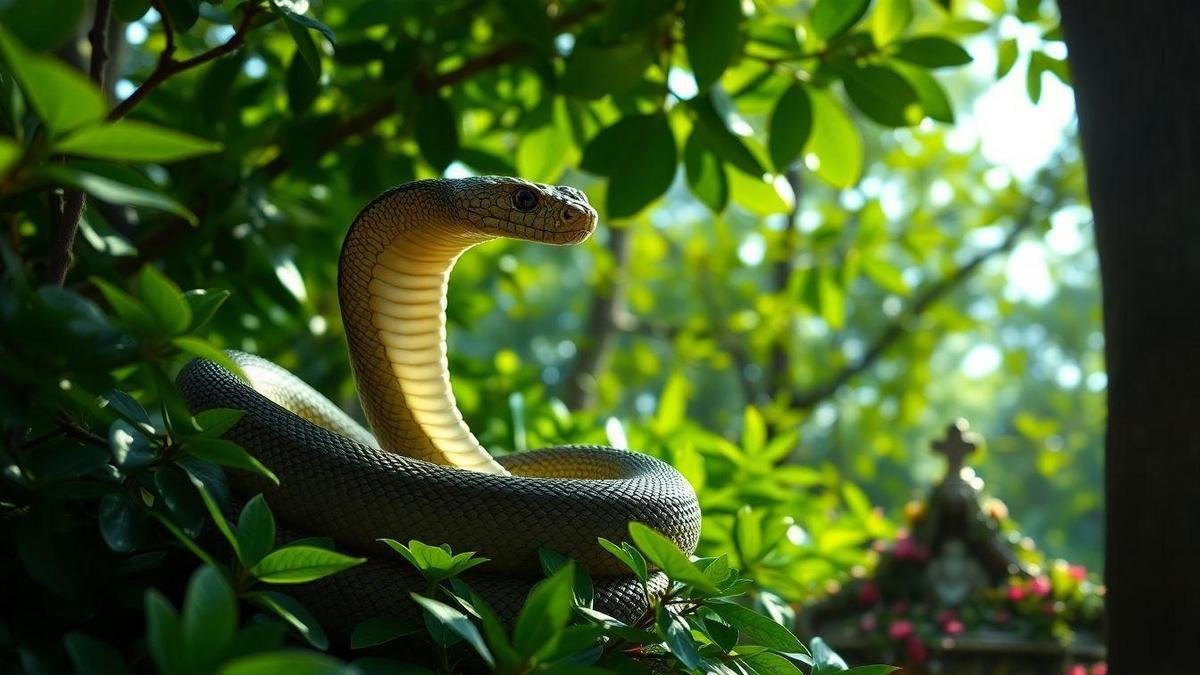 Mitologia e a Cobra Real