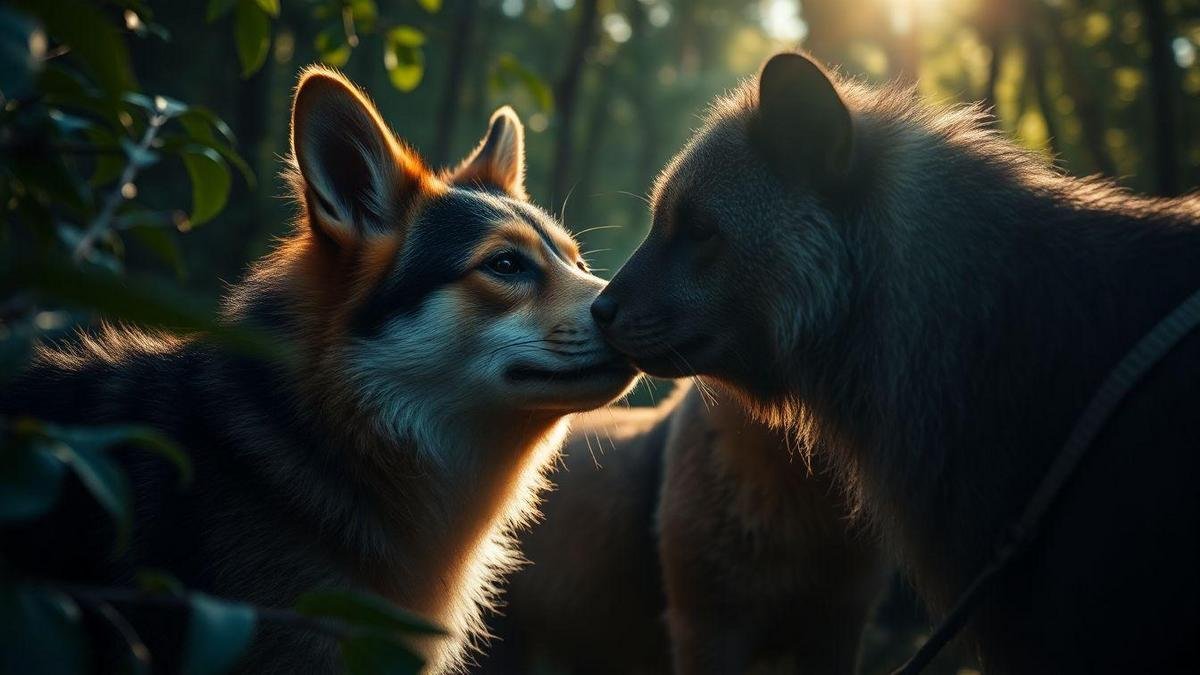 Transmissão da raiva entre animais