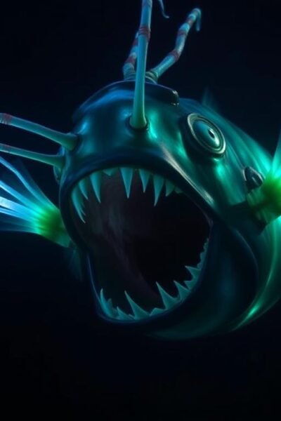 Melanocetus johnsonii o terror dos oceanos