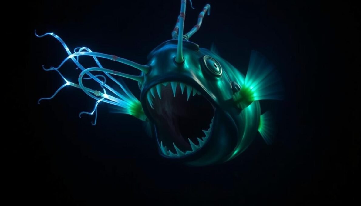 Melanocetus johnsonii o terror dos oceanos