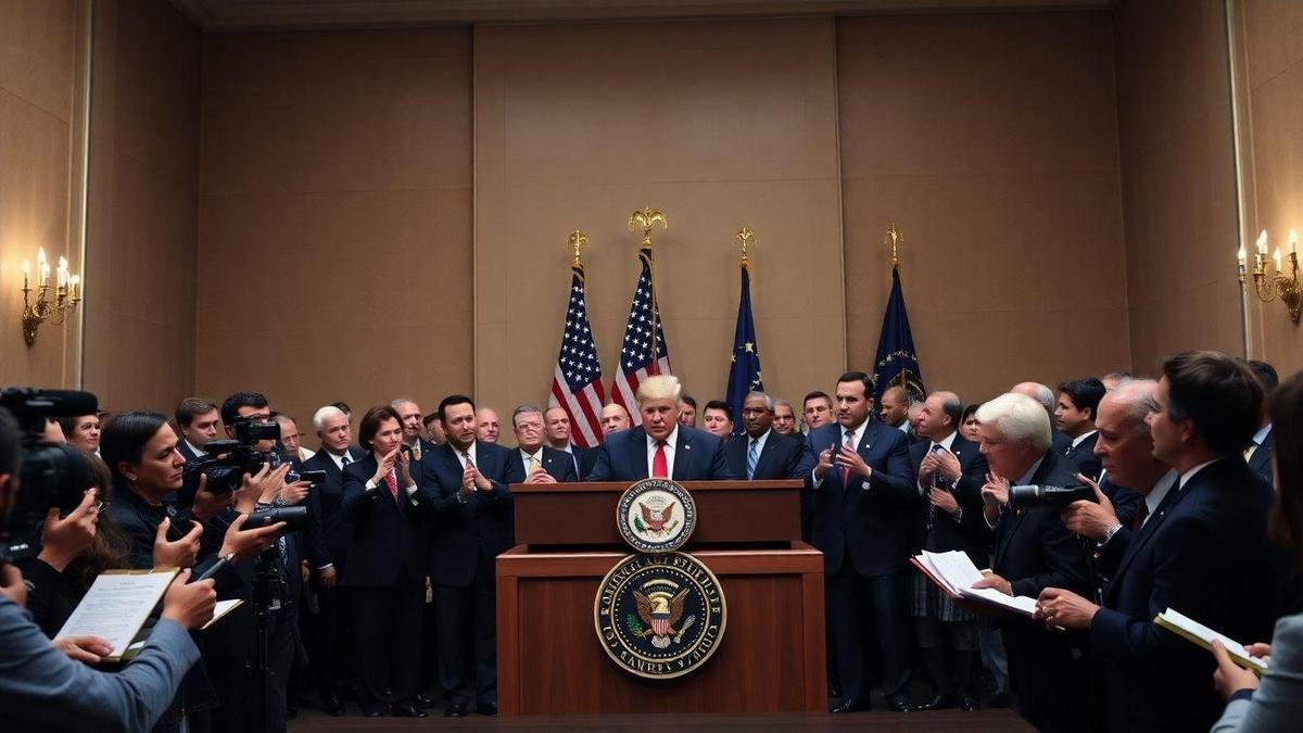 A Reação do Governo dos EUA