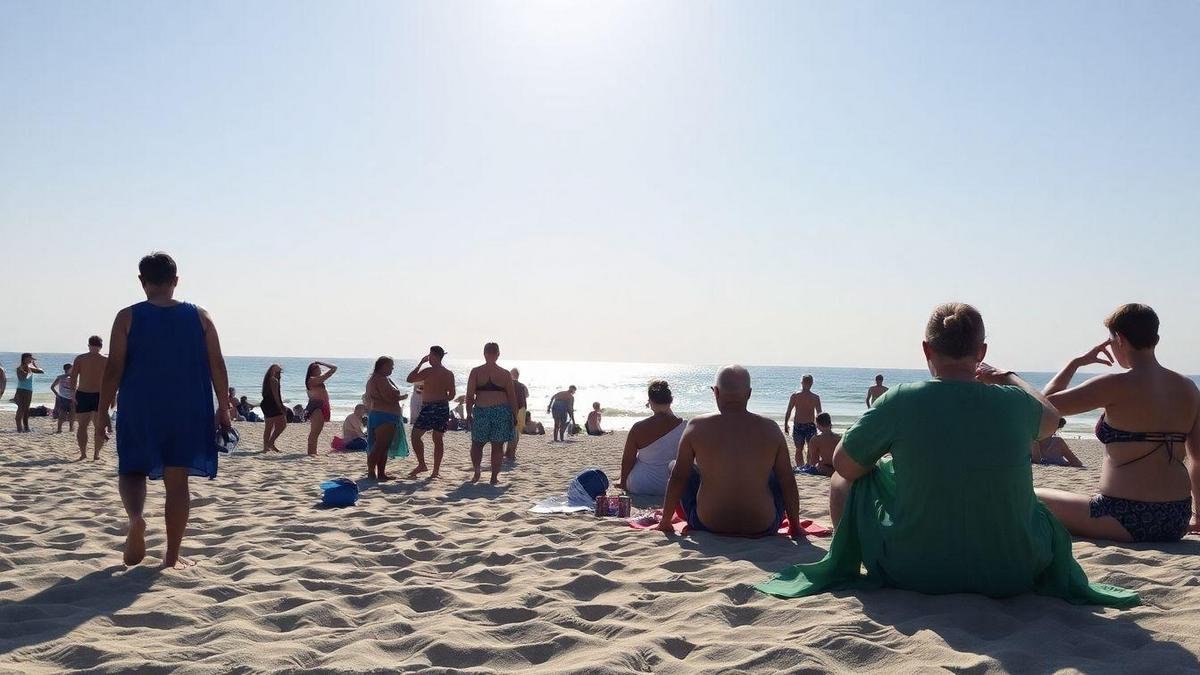 Higiene na praia Higiene na praia