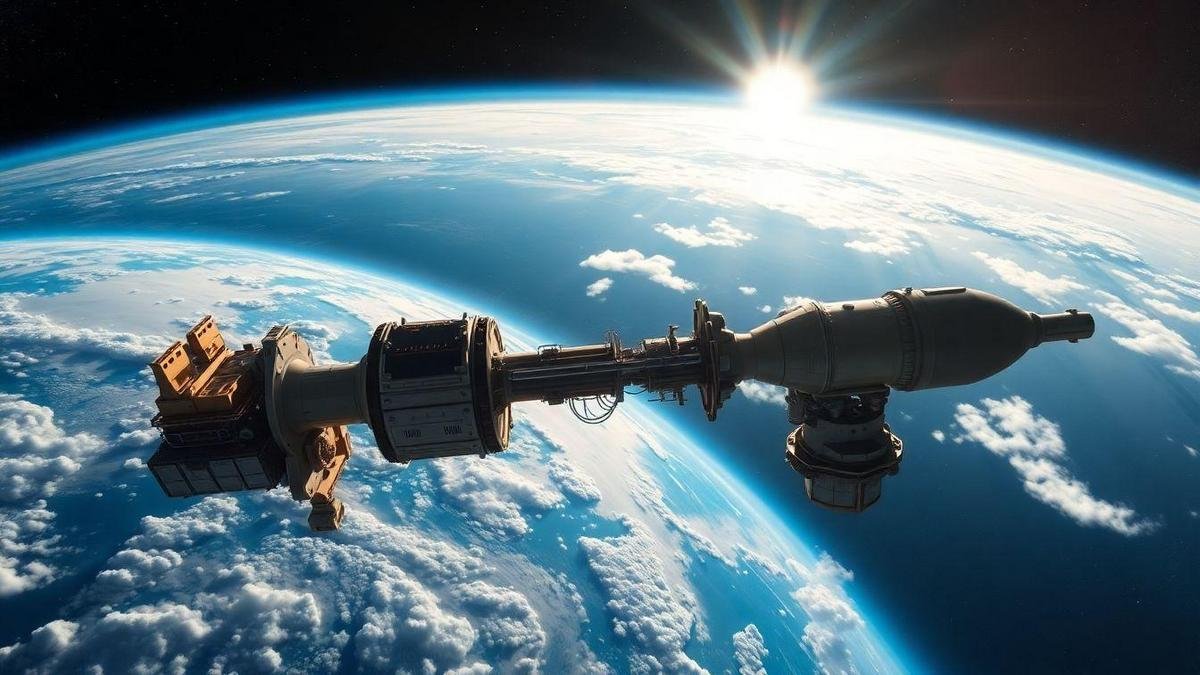 A Órbita da Estação Espacial