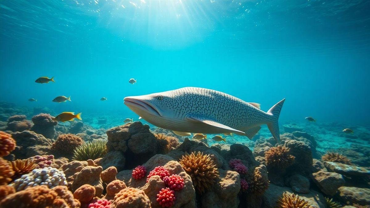 Alimentação do Camarão Gigante de Água Salgada