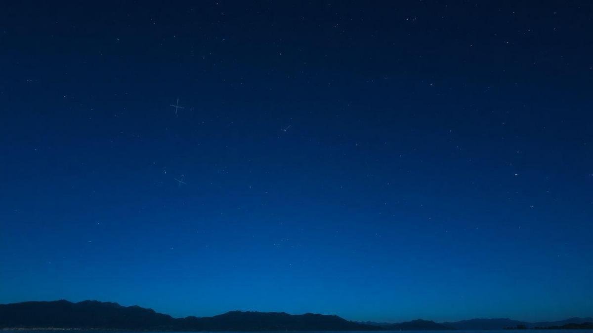 Estrelas e constelações no firmamento