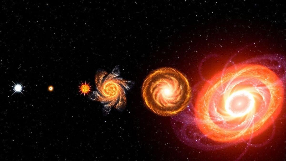 O ciclo de vida das estrelas