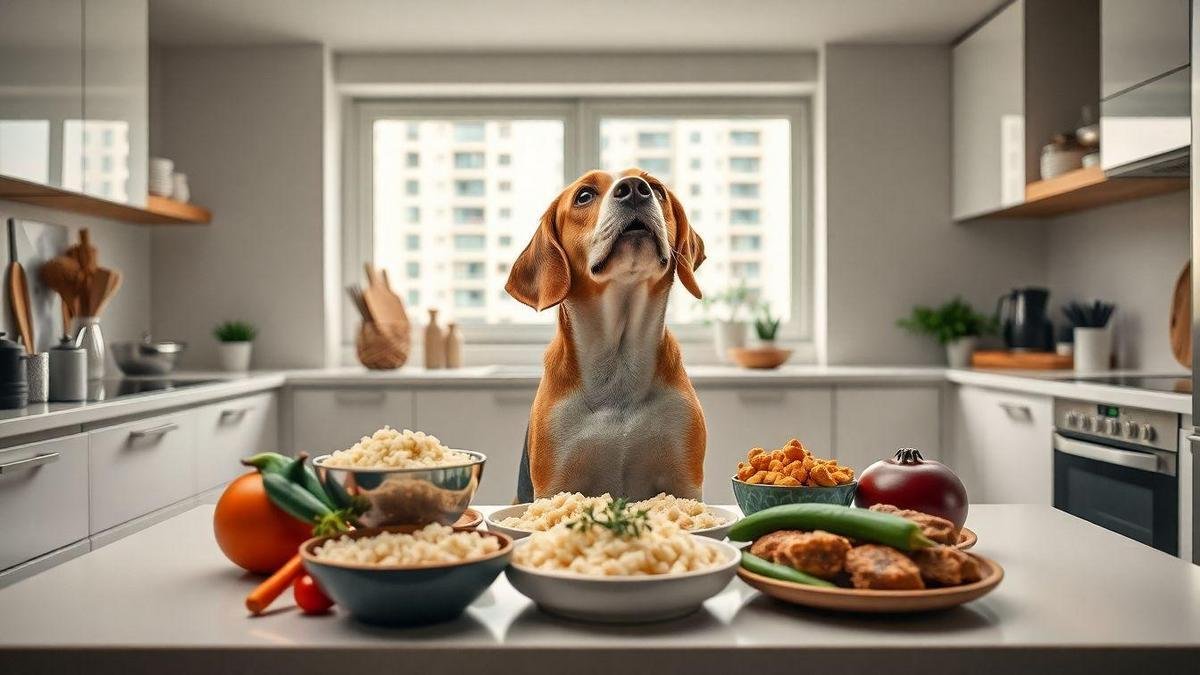 Alimentação Adequada para Cães em Apartamentos