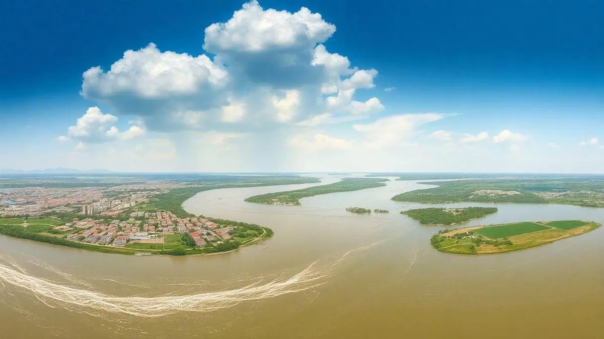 Impacto ambiental das atividades humanas no Nilo Impacto ambiental das atividades humanas no Nilo