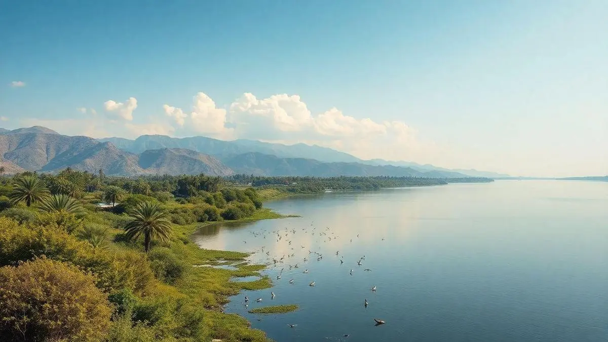 O ecossistema do Nilo e sua biodiversidade O ecossistema do Nilo e sua biodiversidade