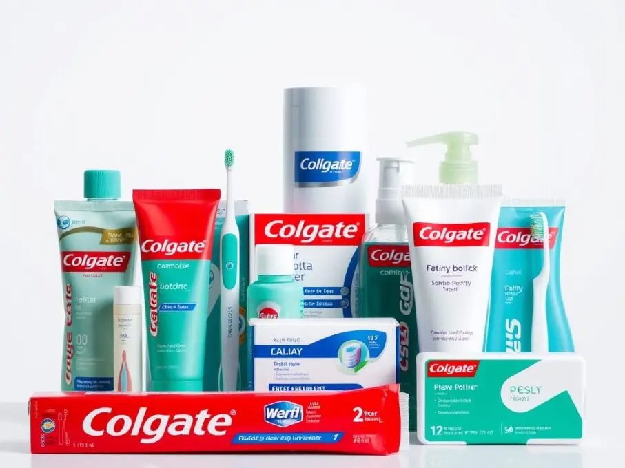 Produtos modernos da Colgate-Palmolive, empresa fundada por William Colgate que praticava a crença e divisão de dízimos