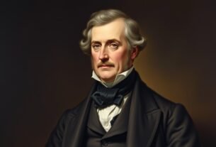Retrato histórico de William Colgate, fundador da empresa Colgate e praticante de dízimos