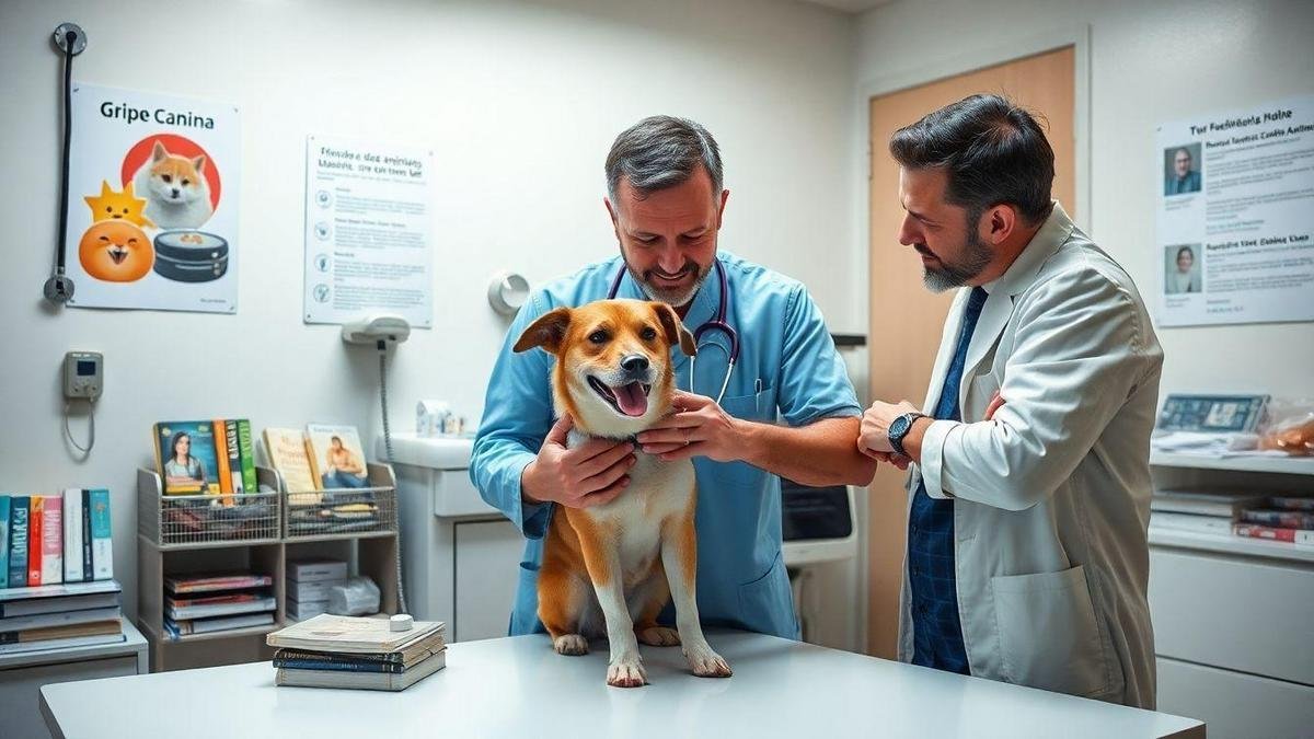 Cuidados Veterinários para a Gripe Canina
