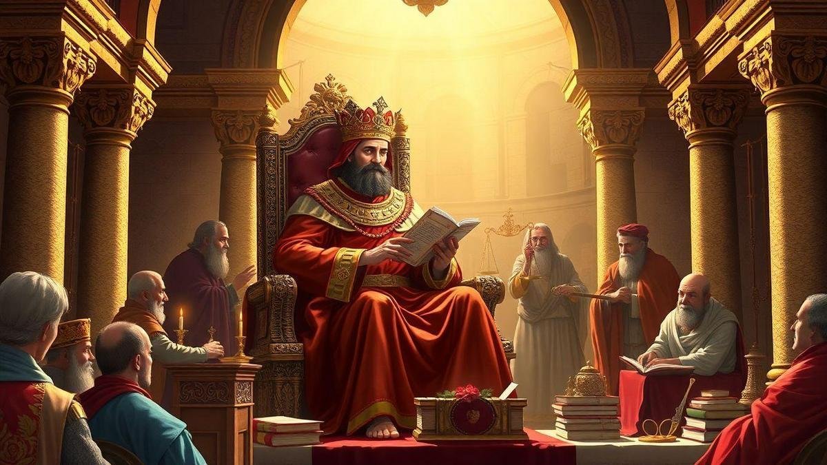 A Ascensão do Rei Salomão: O Início de sua Trajetória