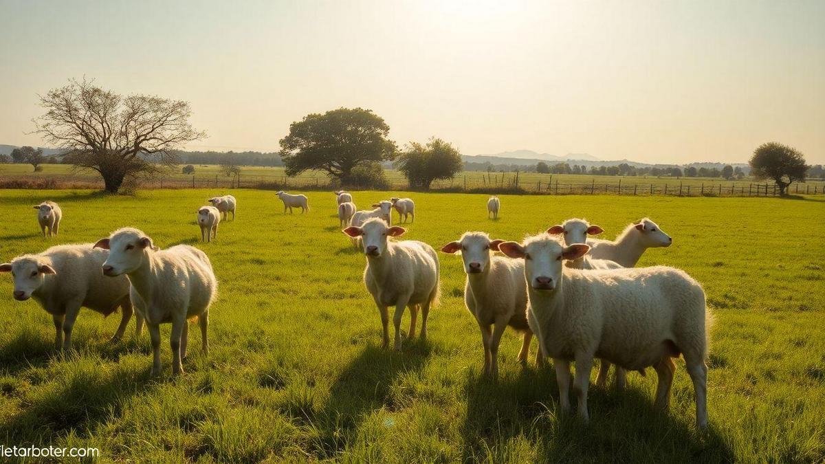 Características das raças de ovelhas conhecidas por suas nádegas grandes
