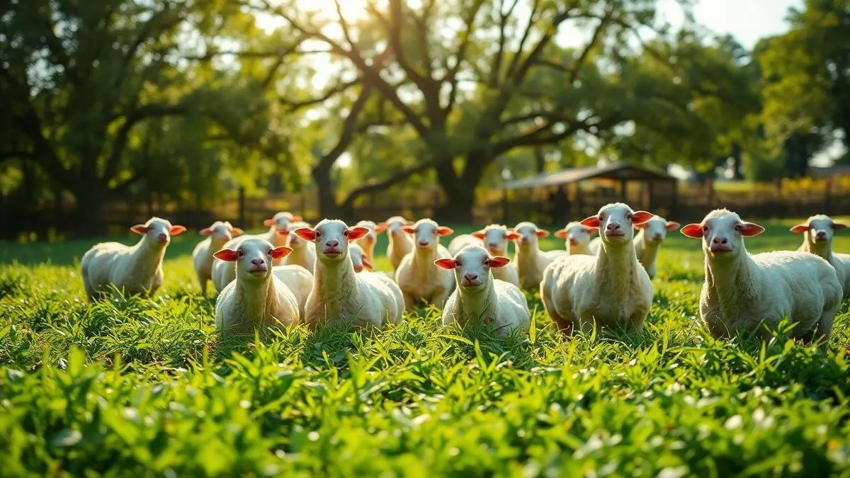 Manejo de rebanho para raças de ovelhas de carne Manejo de rebanho para raças de ovelhas de carne