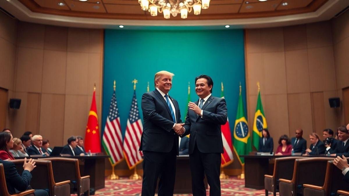 Mensagens Chave na Comunicação entre Trump e Bolsonaro