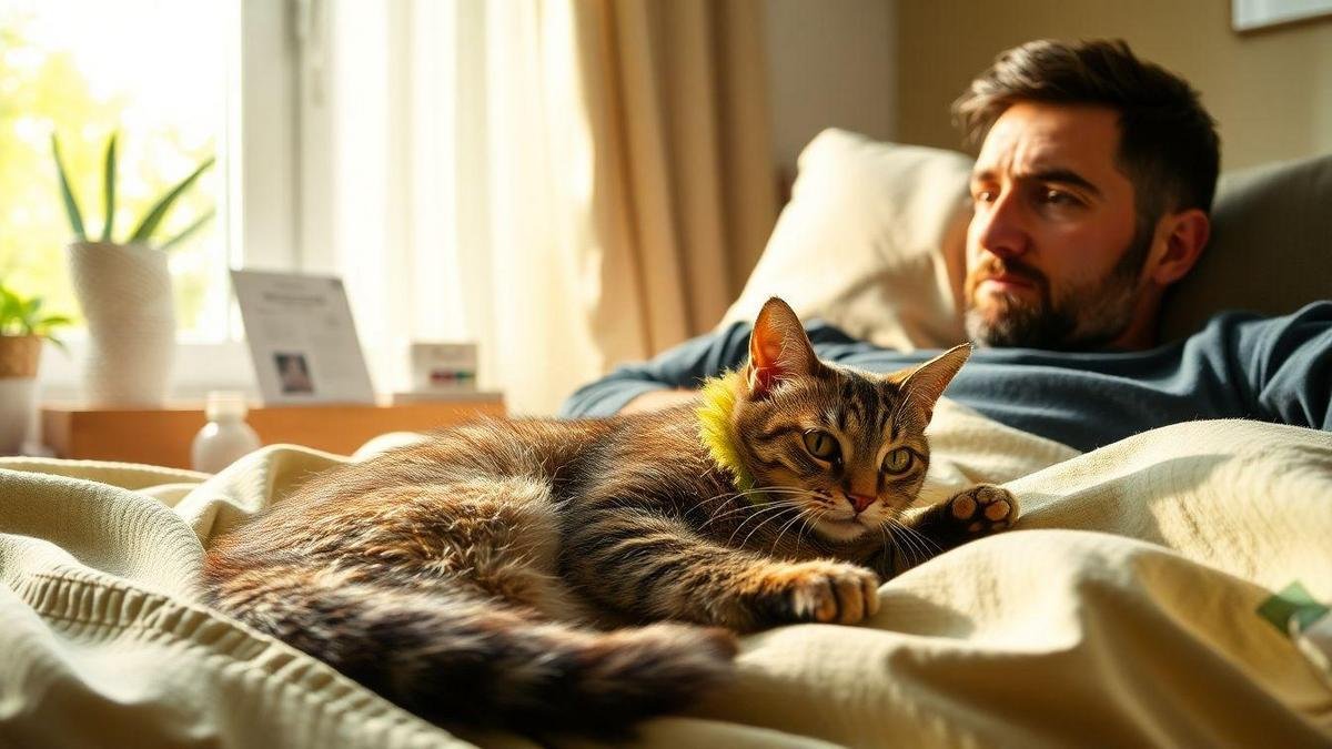 O impacto emocional da esporotricose em gatos e seus donos