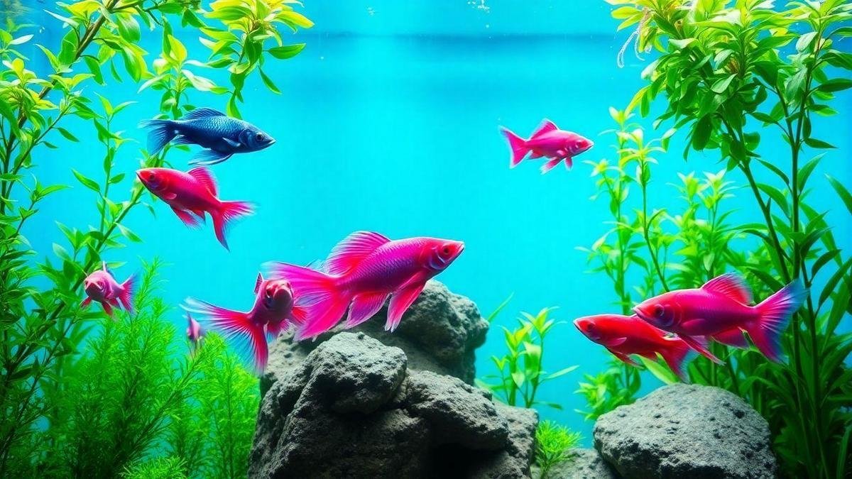 A Reprodução de Peixes Neon no Aquário
