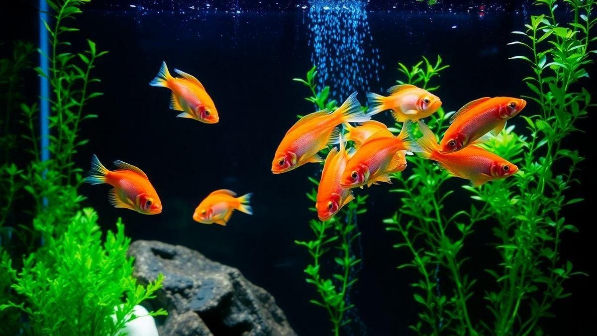 saber como criar peixes neon em aquário